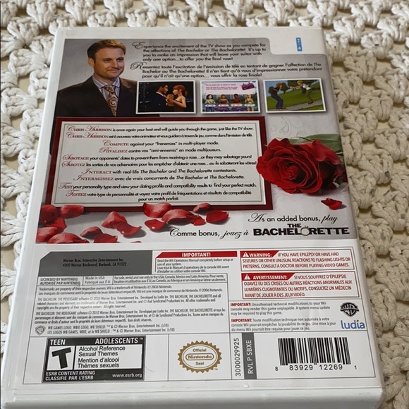 The Bachelor video game for wii - Picture 2 of 2